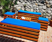 Modern Pallet Sofa - L-Shape